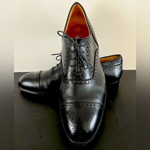Alden Madalion Tip Dress Oxfords. Black. Size 12D. Excellent Condition.